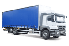 Car Hire Lincoln - 26 Tonne Curtain Side Truck - Truck hire Lincoln