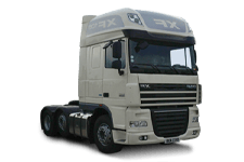 Car Hire Lincoln - 44 Tonne Sleeper Truck - Truck hire Lincoln