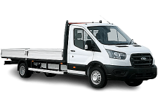 Car Hire Lincoln - Ford Transit Dropside Van - Van hire Lincoln